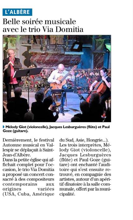Extrait de presse