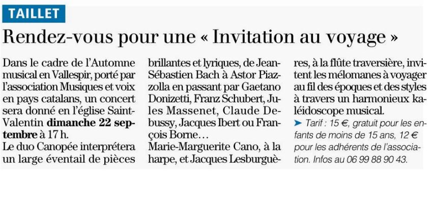 Extrait de Presse